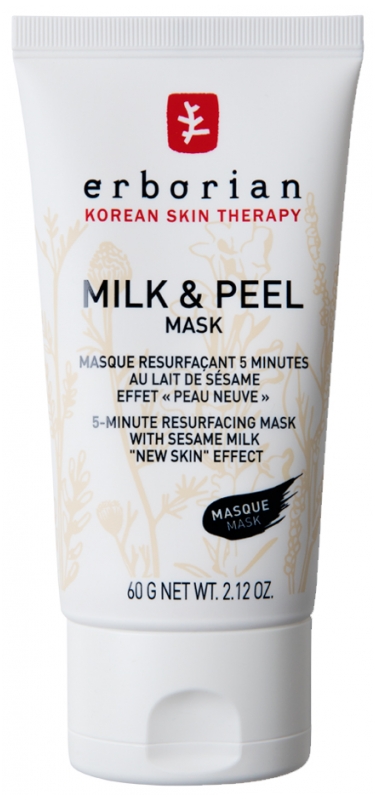 [NgRT011uyRT0018760] Milk & Peel Masque Resurfaçant 5 Minutes au Lait de Sésame 60 g Erborian