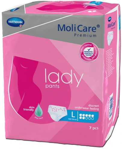 [NgRT011uyRT0018851] Molicare Premium Lady Pants 7 Gouttes L Hartmann