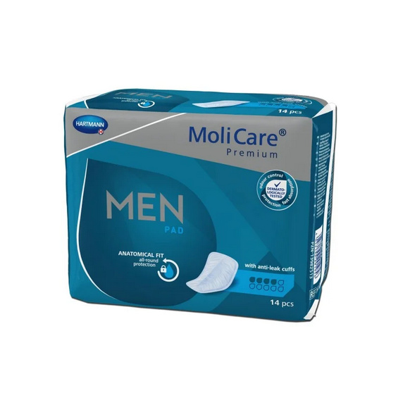 [NgRT011uyRT0018855] Molicare Premium Men Pad 4 Gouttes Hartmann