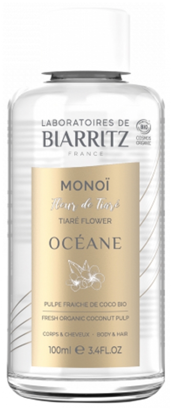 Océane Monoï Océane Fleur de Tiaré Bio 100 ml Laboratoires de Biarritz 