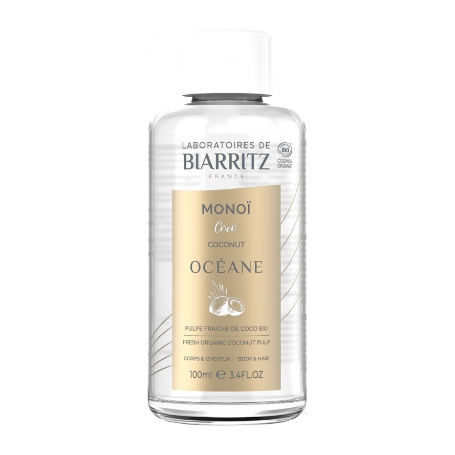 [NgRT011uyRT0018871] Océane Monoï Noix de Coco Bio 100 ml Laboratoires de Biarritz