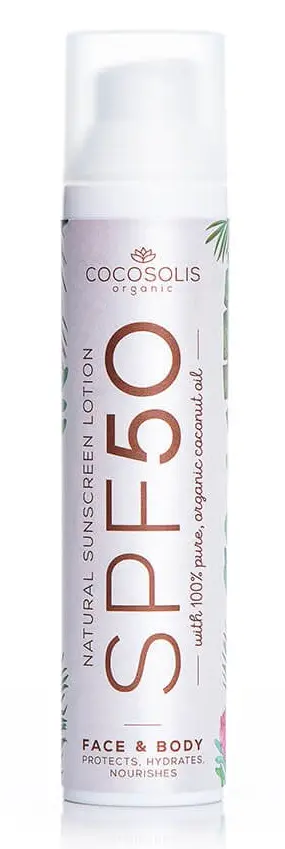 Natural Sunscreen Lotion SPF50 100g Cocosolis
