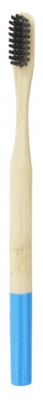 Denti Smile Charbon Coco Brosse à Dents Bambou Naturel Médium