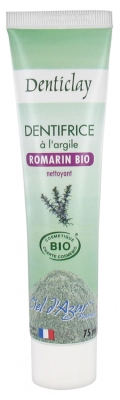 Denticlay Dentifrice à l'Argile Romarin Bio 75 ml