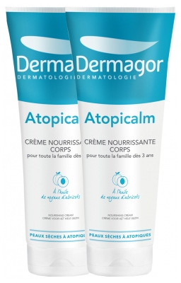 Dermagor Atopicalm Crème Nourrissante Corps Lot de 2 x 250 ml