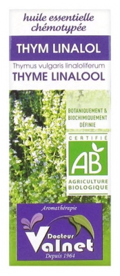 Docteur Valnet Huile Essentielle Thym à Linalol Bio 5 ml