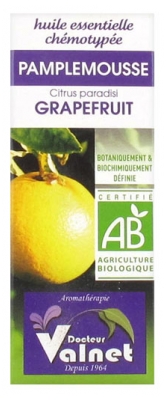 Docteur Valnet Huile Essentielle Pamplemousse Bio 10 ml