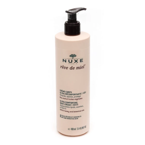 Nuxe Rêve de Miel crème corps ultra réconfortante 48h