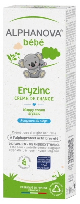 Alphanova Bébé Eryzinc Crème de Change 75 g