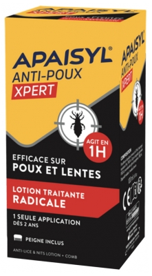 Apaisyl Xpert 100% Radical Poux et Lentes 100 ml
