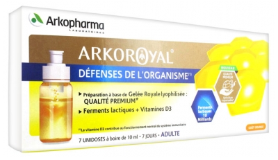 Arkopharma Arko Royal Défenses de l'Organisme 7 Unidoses