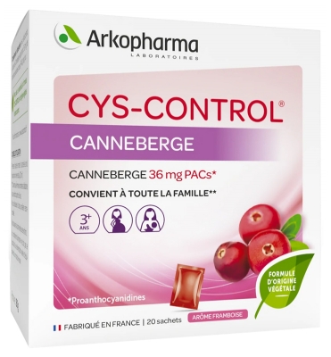 Arkopharma Cys-Control Confort Urinaire 20 Sachets