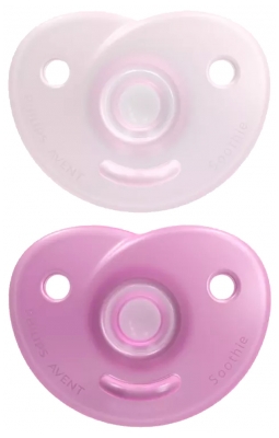 Avent Soothie 2 Sucettes Orthodontiques 0-6 Mois