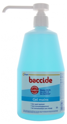 Baccide Gel Mains sans Rinçage 1 L