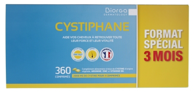 Bailleul-Biorga Cystiphane Cheveux et Ongles Lot de 3 x 120 Comprimés