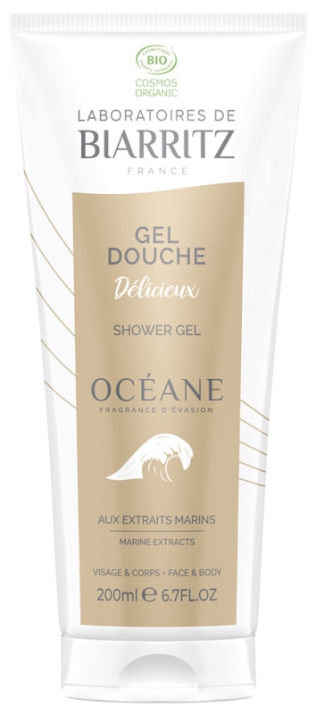 Océane Gel Douche Délicieux Bio 200 ml Laboratoires de Biarritz 