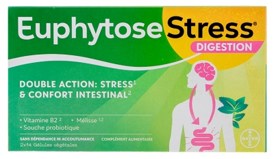 Bayer Euphytose Confort Intestinal 28 Gélules Végétales