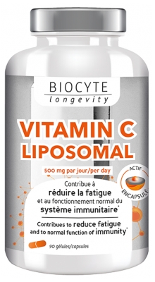 Biocyte Longevity Vitamin C Liposomal 90 Gélules