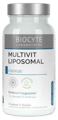 Biocyte Longevity Multivit Liposomal 60 Gélules