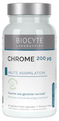 Biocyte Longevity Cr Chrome 60 Gélules