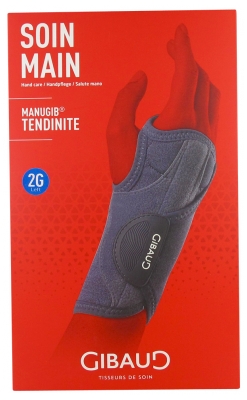 Orthèse MANUGIB Tendinite Taille 2 Main Gauche Gibaud
