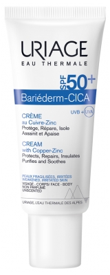 [844FgT00004wb7z] Bariéderm Cica Crème SPF50+ Uriage