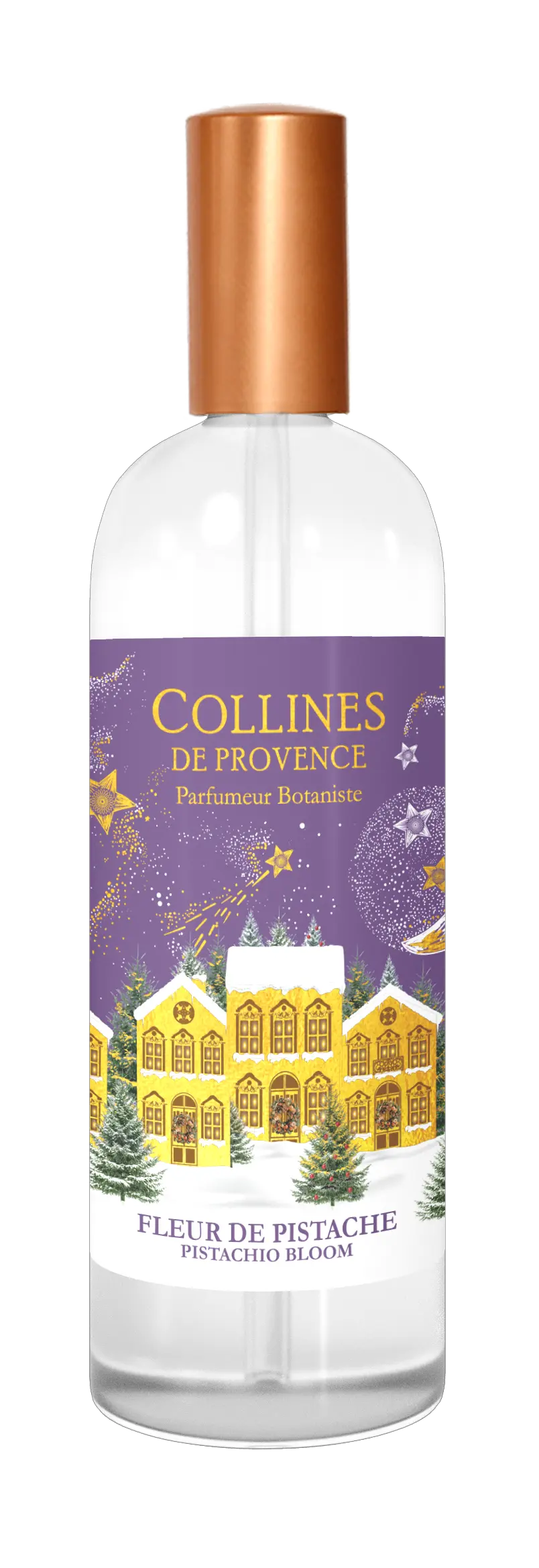 [844FgT00004w320] Parfum d'Intérieur Fleur de Pistache 100ml Collines de Provence