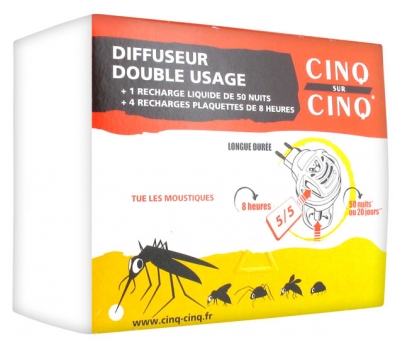 Cinq sur Cinq Diffuseur Double Usage