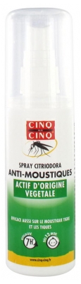 Cinq sur Cinq Spray Citriodora Anti-Moustiques 100 ml