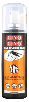 Cinq sur Cinq Famille Lotion Anti-Moustiques 100 ml