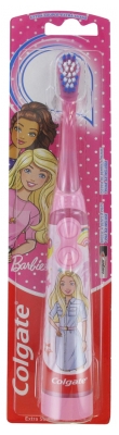 Colgate Brosse à Dents Extra Souple à Piles Barbie
