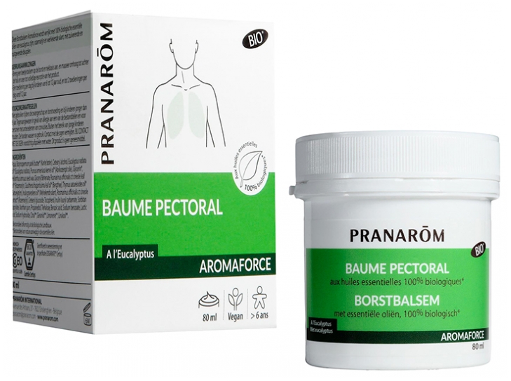 [NgRT011uyRT0023137] Aromaforce Baume Pectoral 80ml Pranarôm 