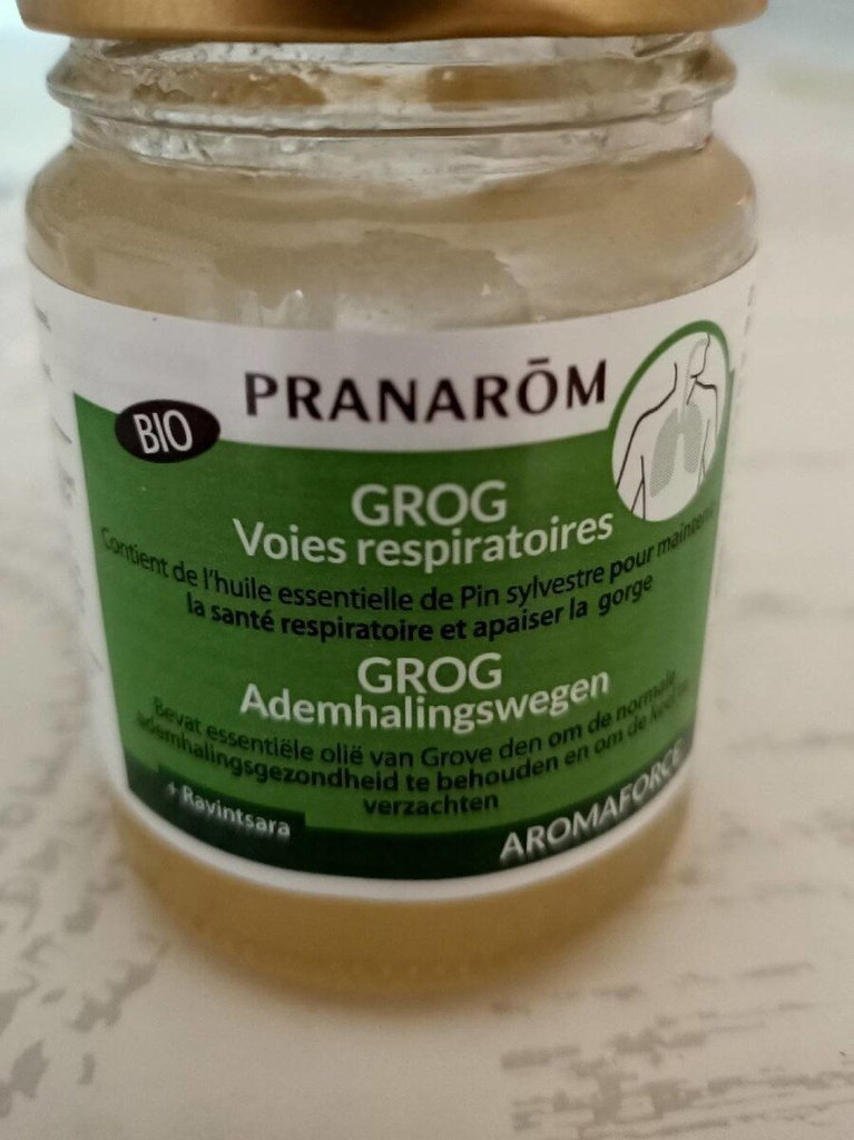 Aromaforce Grog Voies Respiratoires Bio 100ml Pranarôm 