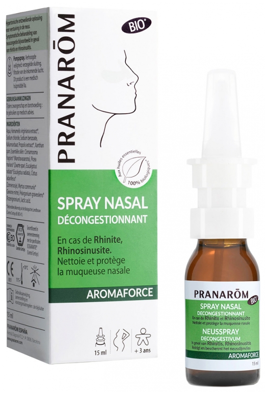 [NgRT011uyRT0023152] Aromaforce Spray Nasal Bio 15ml Pranarôm 