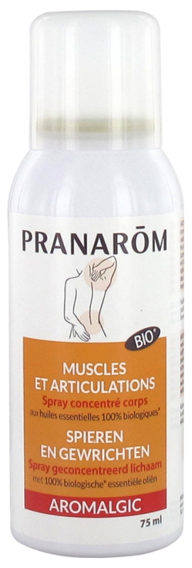 [NgRT011uyRT0023157] Aromalgic Spray Muscles et Articulations Bio 75ml Pranarôm 