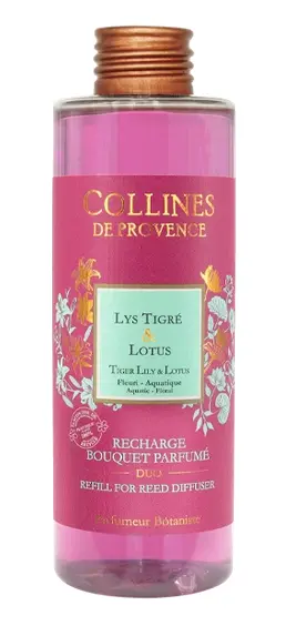 [844FgT00004w51s] Recharge Lys Tigré & Lotus 200ml Collines de Provence
