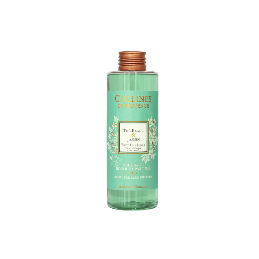 [NgRT011uyRT0024252] Recharge Thé Blanc & Jasmin 200ml Collines de Provence
