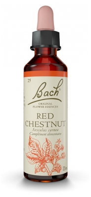 [844FgT00004w52h] Red chestnut 25 20ml Fleurs de bach Famadem