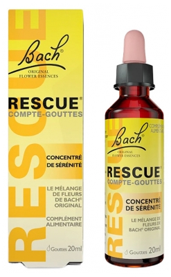 Rescue Gouttes 20ml Fleurs de Bach