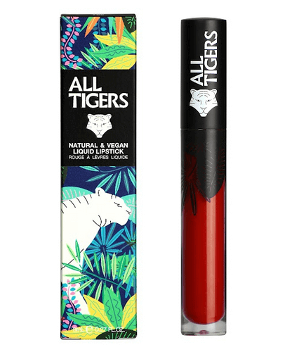 [844FgT00004w5jh] Rouge à Lèvres Liquide Rouge Bordeaux All Tigers