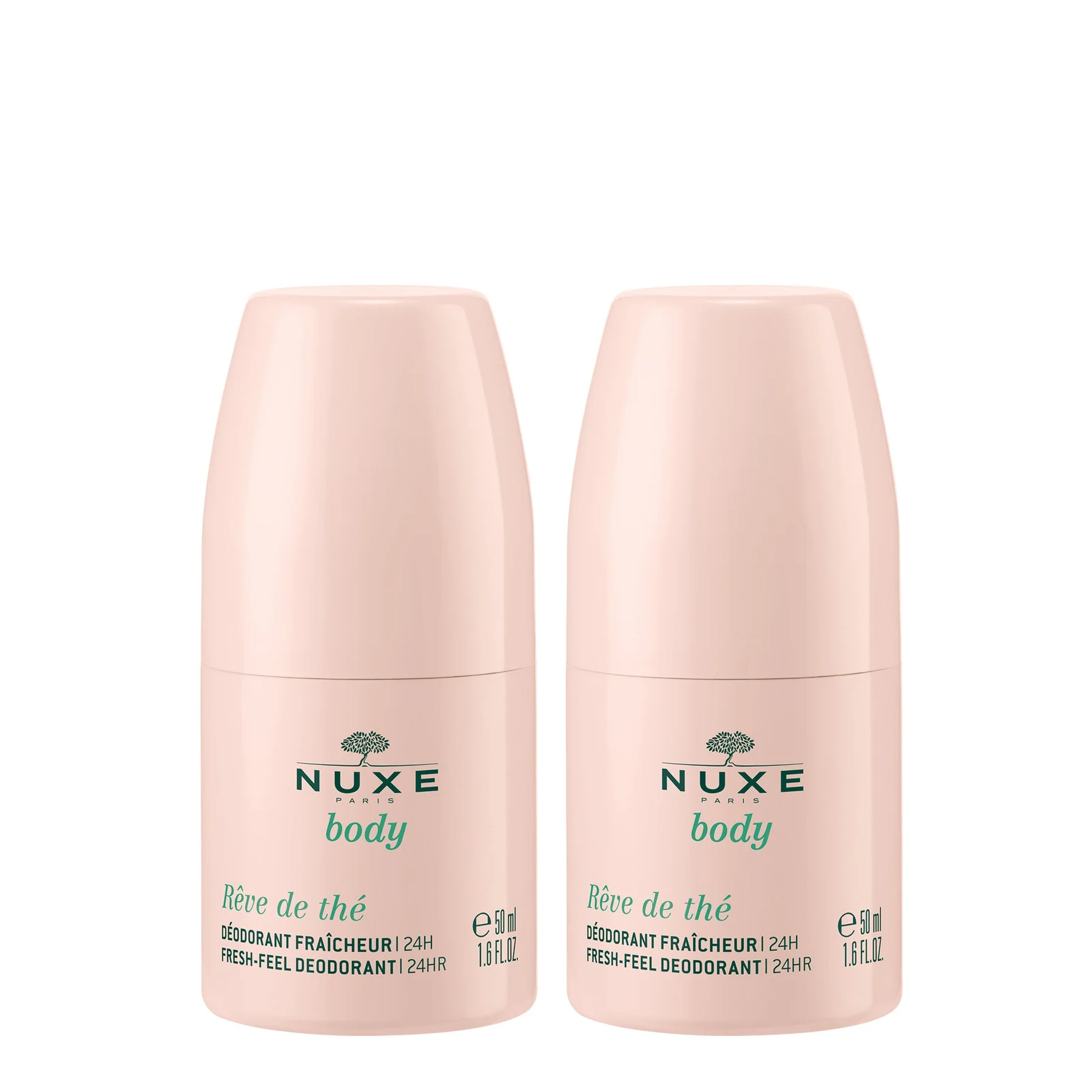 [NgRT011uyRT0024977] Rêve de Thé Déodorant Fraicheur 2x50ml Nuxe