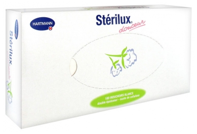 Hartmann Stérilux Douceur 100 Mouchoirs Blancs