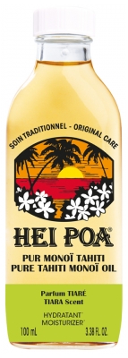 Hei Poa Pur Monoï Tahiti Parfum Tiaré 100 ml