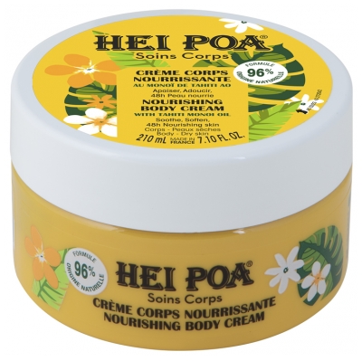 Hei Poa Crème Corps Nourrissante au Monoï de Tahiti AO 210 ml