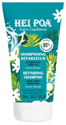 Hei Poa Shampooing Réparateur au Monoï de Tahiti AO 150 ml