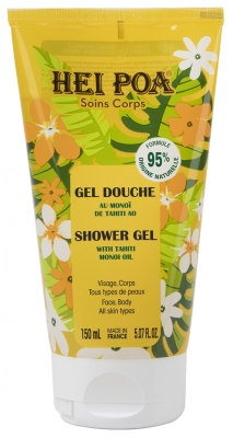 Hei Poa Gel Douche au Monoï de Tahiti AO 150 ml