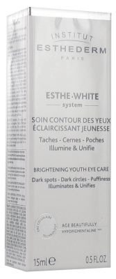Institut Esthederm Esthe-White System Soin Contour des Yeux Éclaircissant Jeunesse 15 ml