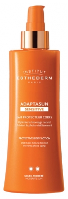 Institut Esthederm Adaptasun Sensitive Lait Protecteur Corps Soleil Modéré 200 ml