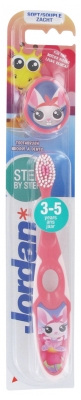 Jordan Brosse à Dents 3-5 Ans Souple + Accessoire Rigolo