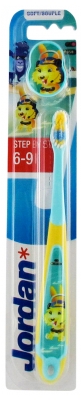 Jordan Brosse à Dents 6-9 Ans Souple avec Capuchon de Voyage